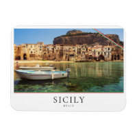 Ville de Cefalu en Sicile en Italie