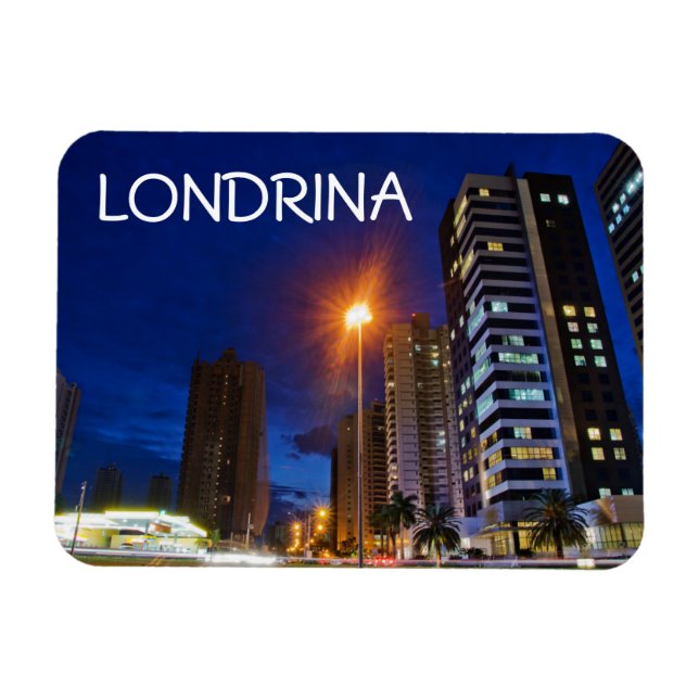 Magnet Flexible Ville de nuit Londrina (Horizontal)