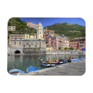 Magnet Flexible Ville en pente de Vernazza, Cinque Terre, Ligurie