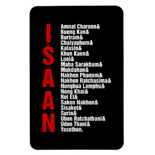 Magnet Flexible Villes d'Isaan, Thaïlande