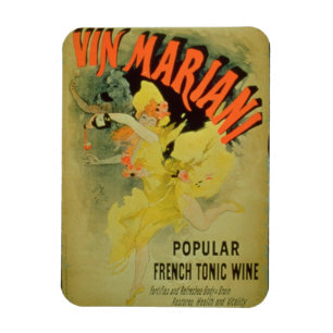 Magnet Flexible Vin de Mariani de publicité par affichage ',