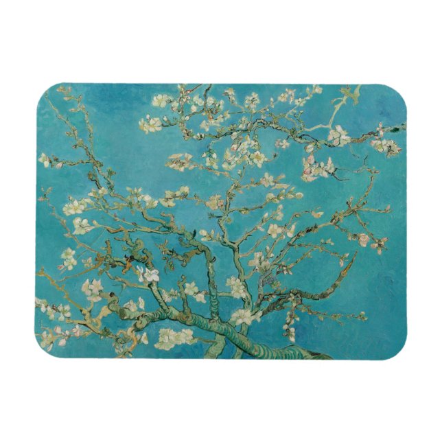 Magnet Flexible Vincent Van Gogh, Almond Blossom, Amandelbloesem (Horizontal)