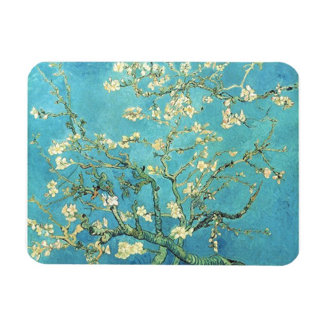 Magnet Flexible Vincent van Gogh Amandier en fleurs  (Horizontal)