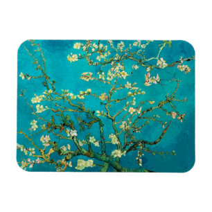 Magnet Flexible Vincent Van Gogh Blossoming Almond Tree Floral Art