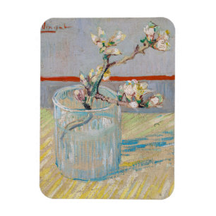 Magnet Flexible Vincent van Gogh - Branche d'amandier dans un verr