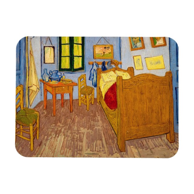 Magnet Flexible Vincent van Gogh - Chambre de Vincent à Arles (Horizontal)