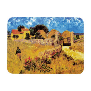 Magnet Flexible Vincent Van Gogh - Farmhouse In Provence Fine Art