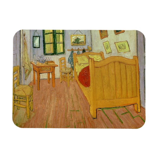 Magnet Flexible Vincent van Gogh | La Chambre, 1888 (Horizontal)