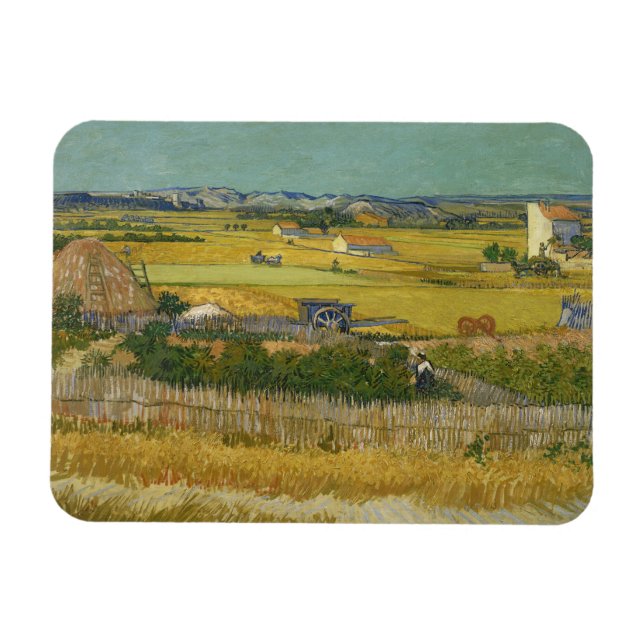 Magnet Flexible Vincent Van Gogh, La Récolte, De Oogst (Horizontal)