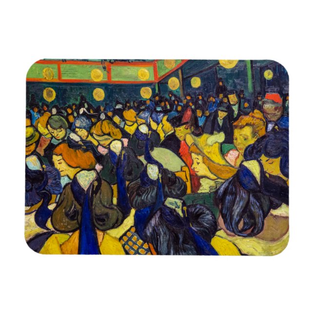 Magnet Flexible Vincent van Gogh - La salle de bal à Arles (Horizontal)