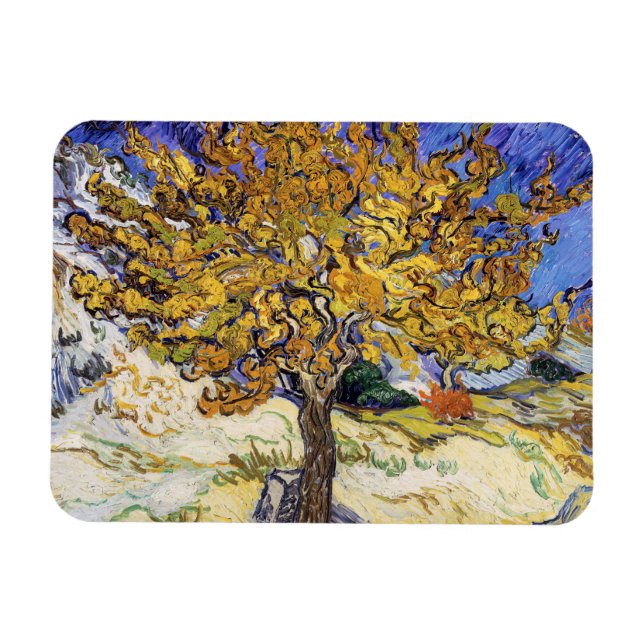 Magnet Flexible Vincent van Gogh - Le Mulberry Tree (Horizontal)