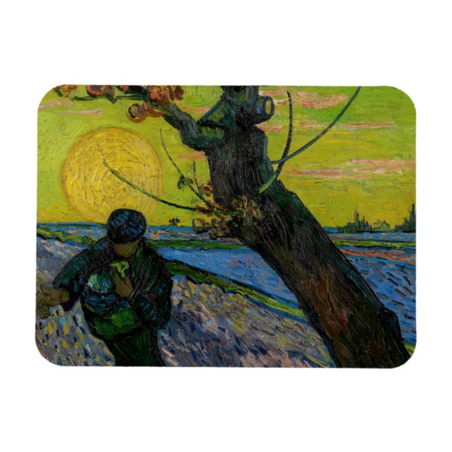 Magnet Flexible Vincent van Gogh - Le Semeur  (Horizontal)