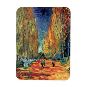 Magnet Flexible Vincent van Gogh - Les Alyscamps