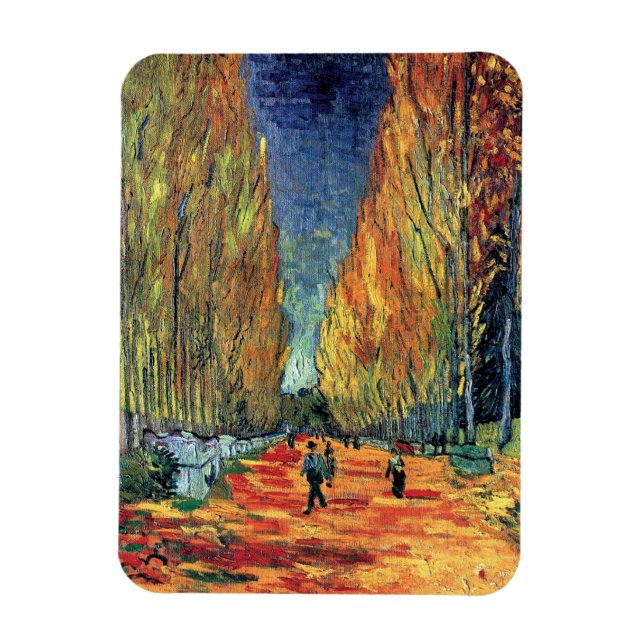 Magnet Flexible Vincent van Gogh - Les Alyscamps (Vertical)
