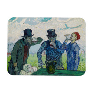 Magnet Flexible Vincent van Gogh - Les Buveurs, d'après Daumier