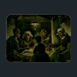 Magnet Flexible Vincent van Gogh - Les mangeurs de pommes de terre<br><div class="desc">Les mangeurs de pommes de terre - Vincent van Gogh,  1885</div>