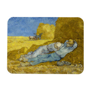 Magnet Flexible Vincent Van Gogh - Midi, repos du travail / Sieste