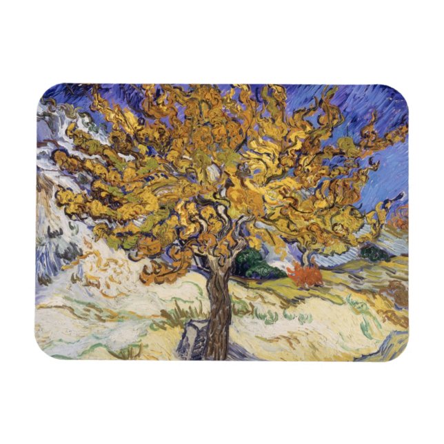 Magnet Flexible Vincent van Gogh | Mulberry Tree, 1889 (Horizontal)
