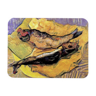 Magnet Flexible Vincent Van Gogh - Nature morte Bloaters Beaux-Art