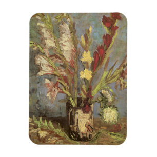 Magnet Flexible Vincent van Gogh - Nature morte Vase avec Glaïeuls