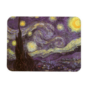 Magnet Flexible Vincent van Gogh - Nuit étoilée