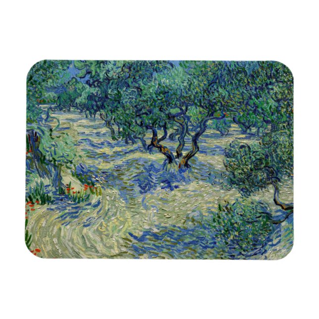 Magnet Flexible Vincent van Gogh - Olive Orchard (Horizontal)
