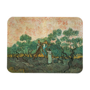 Magnet Flexible Vincent van Gogh   Olive Pickers, Saint-Remy