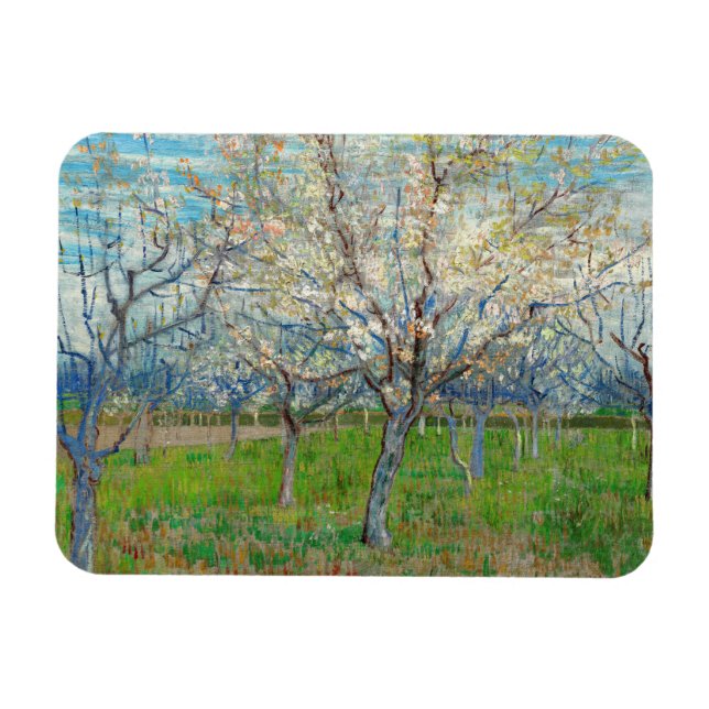 Magnet Flexible Vincent van Gogh - Orchard rose (Horizontal)