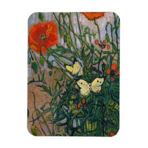 Magnet Flexible Vincent van Gogh - Papillons et papillons