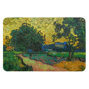 Magnet Flexible Vincent van Gogh - Paysage à Twilight
