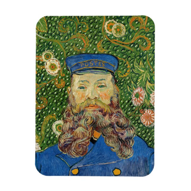 Magnet Flexible Vincent Van Gogh - Postman Joseph Roulin (Vertical)