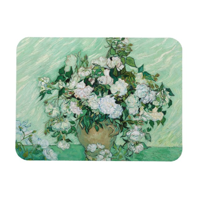 Magnet Flexible Vincent van Gogh - Roses (Horizontal)