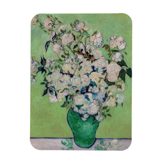 Magnet Flexible Vincent van Gogh - Roses (Vertical)