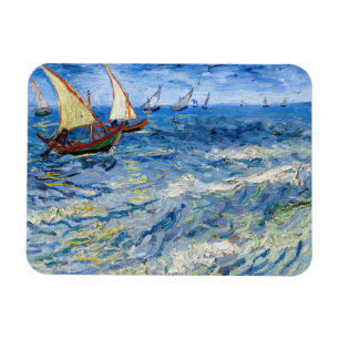 Magnet Flexible Vincent van Gogh - Seascape at Saintes-Maries