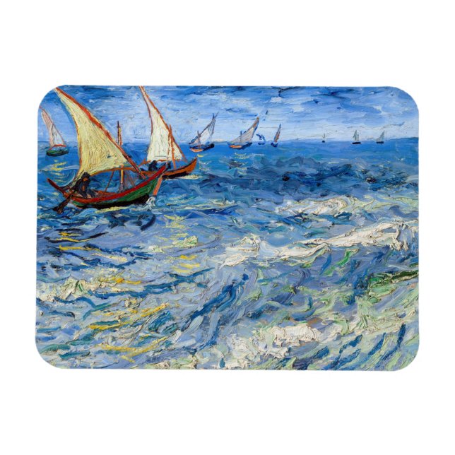 Magnet Flexible Vincent van Gogh - Seascape at Saintes-Maries (Horizontal)