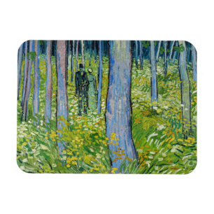 Magnet Flexible Vincent van Gogh - Sous-bois avec deux personnages