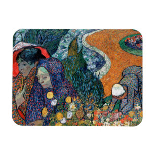 Magnet Flexible Vincent Van Gogh - Souvenir du jardin à Etten