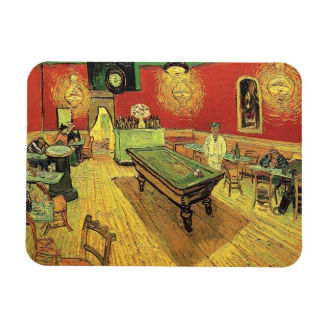 Magnet Flexible Vincent Van Gogh - The Night Cafe Fine Art (Horizontal)