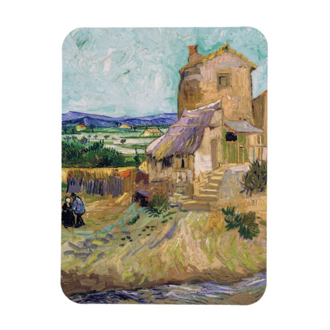 Magnet Flexible Vincent van Gogh - The Old Mill (Vertical)