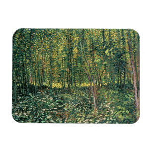 Magnet Flexible Vincent van Gogh Trees and Undergrowth 1887