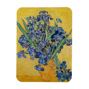 Magnet Flexible Vincent van Gogh - Vase avec iris