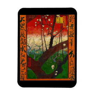 Magnet Flexible Vincent van Gogh - Verger de pruniers en fleurs