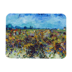 Magnet Flexible Vincent van Gogh - Vignoble vert