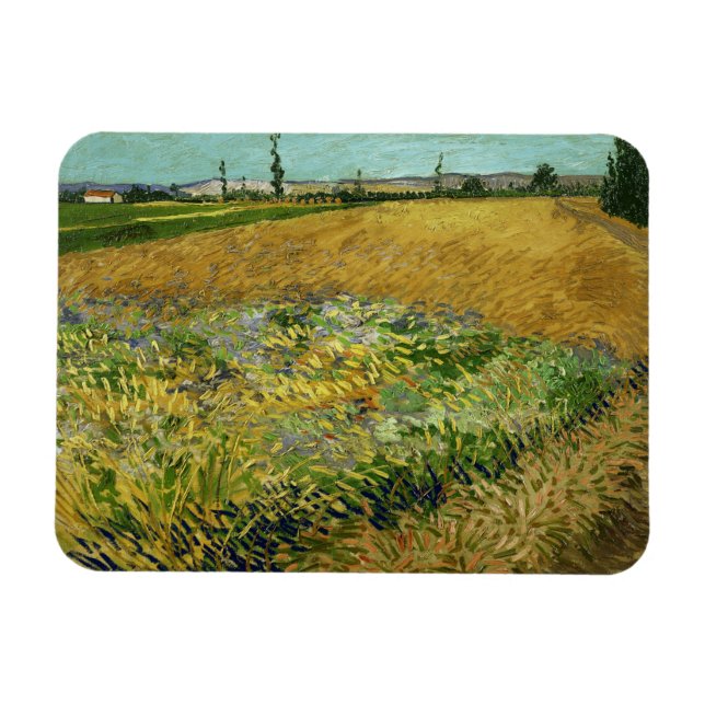 Magnet Flexible Vincent Van Gogh, Wheatfield, Korenveld (Horizontal)