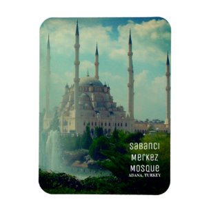 Magnet Flexible Vintage Adana, Mosquée turque