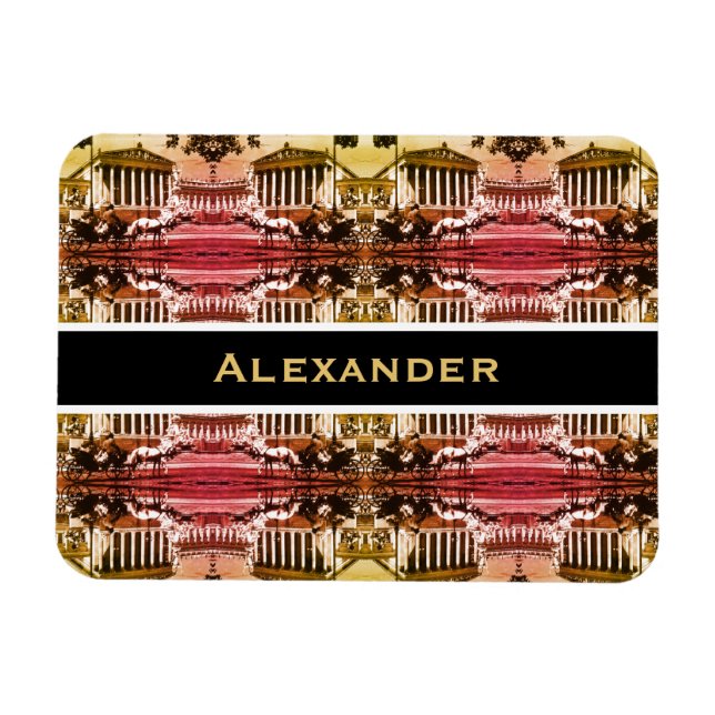 Magnet Flexible Vintage Autriche parlement de Vienne (Horizontal)
