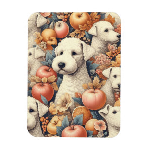 Magnet Flexible Vintage Bedlington Terrier sans fil