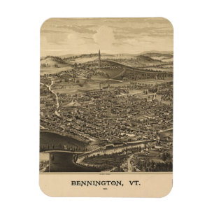 Magnet Flexible Vintage Bennington, Vermont