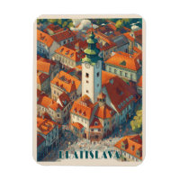 Vintage Bratislava Slovaquie Voyage, Vieille Ville