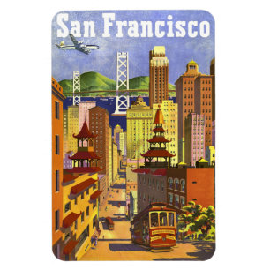 Magnet Flexible Vintage de San Francisco